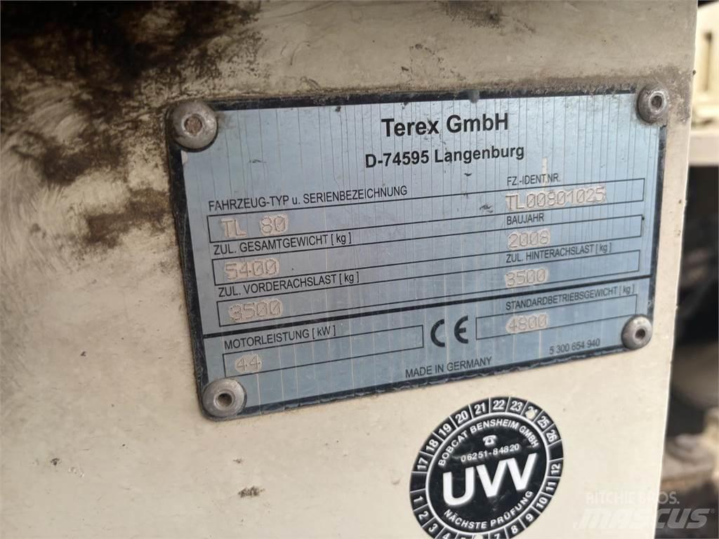 Terex TL 80 Φορτωτές με λάστιχα (Τροχοφόροι)