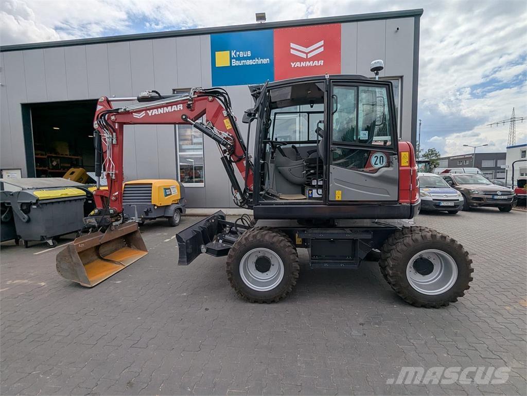 Yanmar B 75 W Εκσκαφείς με τροχούς - λάστιχα