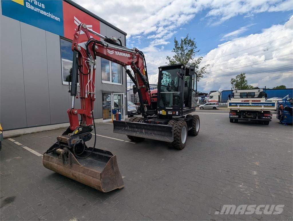 Yanmar B 75 W Εκσκαφείς με τροχούς - λάστιχα