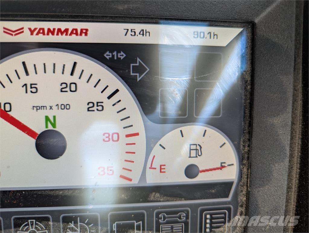 Yanmar B 75 W Εκσκαφείς με τροχούς - λάστιχα