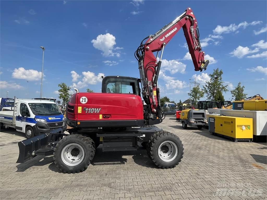 Yanmar B110W Εκσκαφείς με τροχούς - λάστιχα