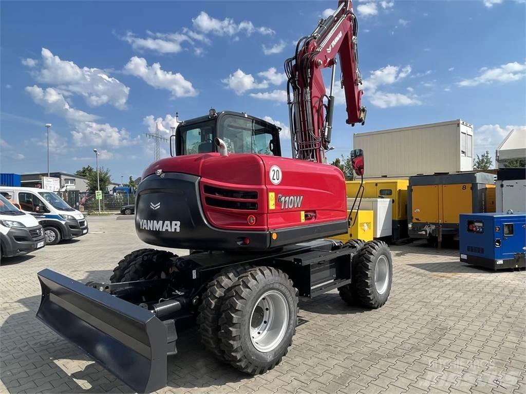 Yanmar B110W Εκσκαφείς με τροχούς - λάστιχα