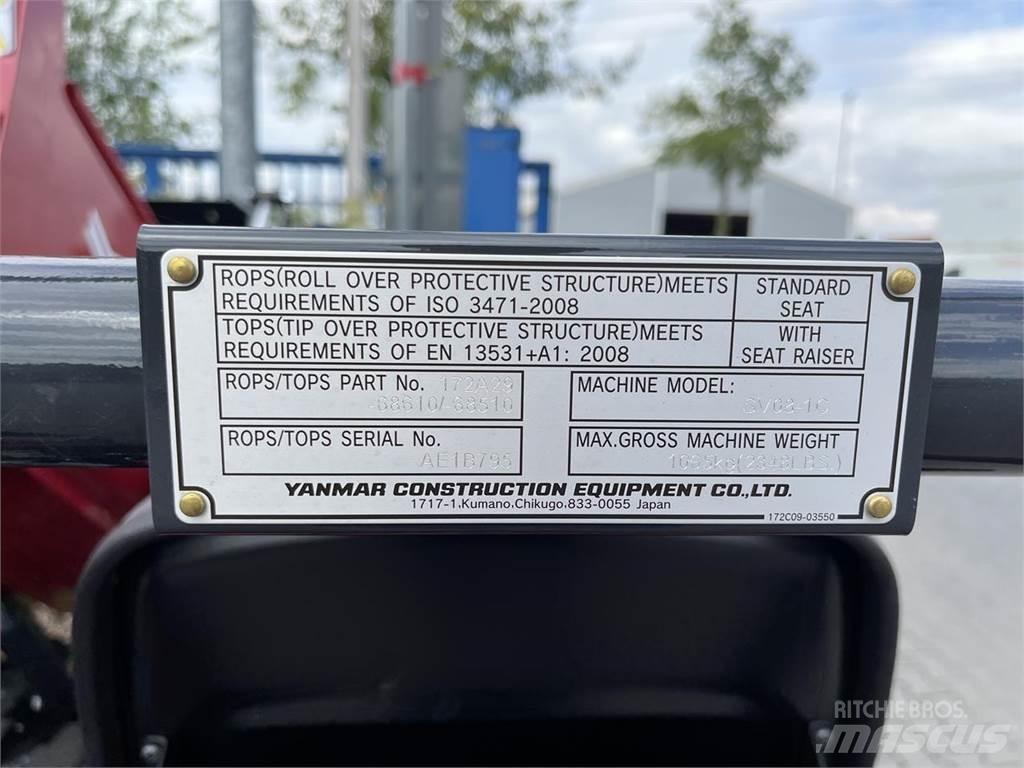 Yanmar SV08 Εκσκαφάκι (διαβολάκι) < 7t