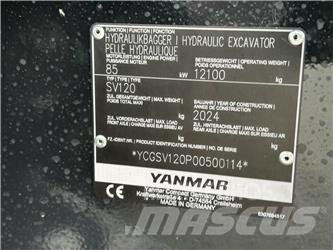 Yanmar SV120 Εκσκαφείς με ερπύστριες