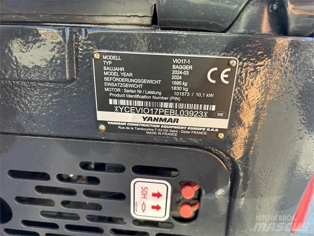 Yanmar ViO17 Εκσκαφάκι (διαβολάκι) < 7t