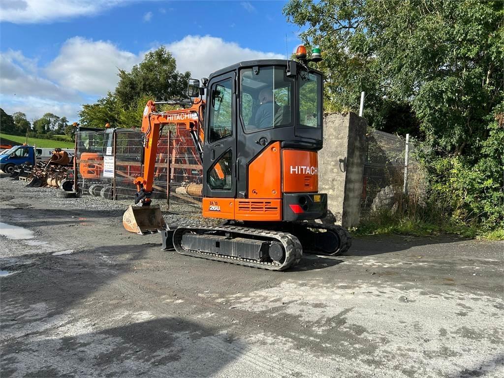 Hitachi 2019 ZX26U-6 Εκσκαφείς με ερπύστριες