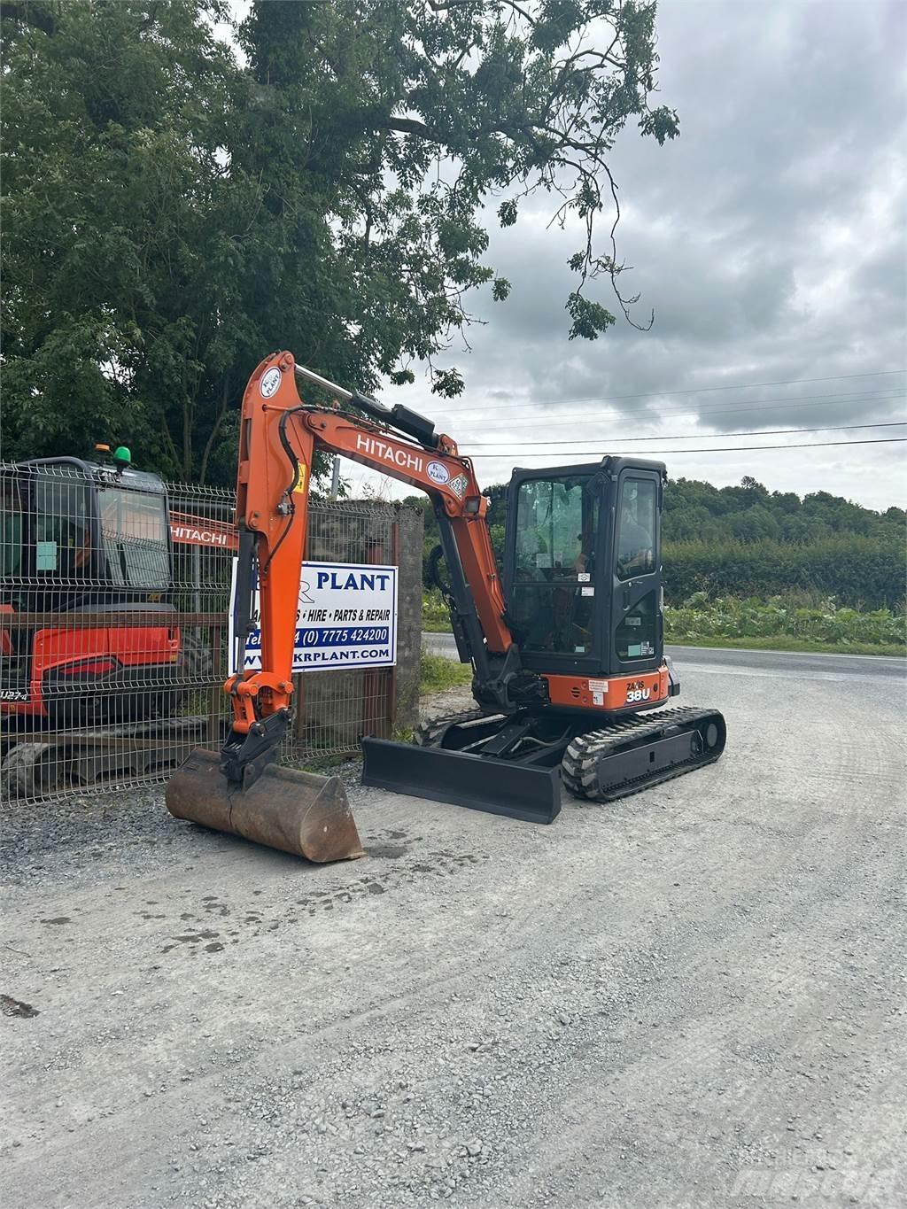 Hitachi ZX38U-6 Εκσκαφείς με ερπύστριες