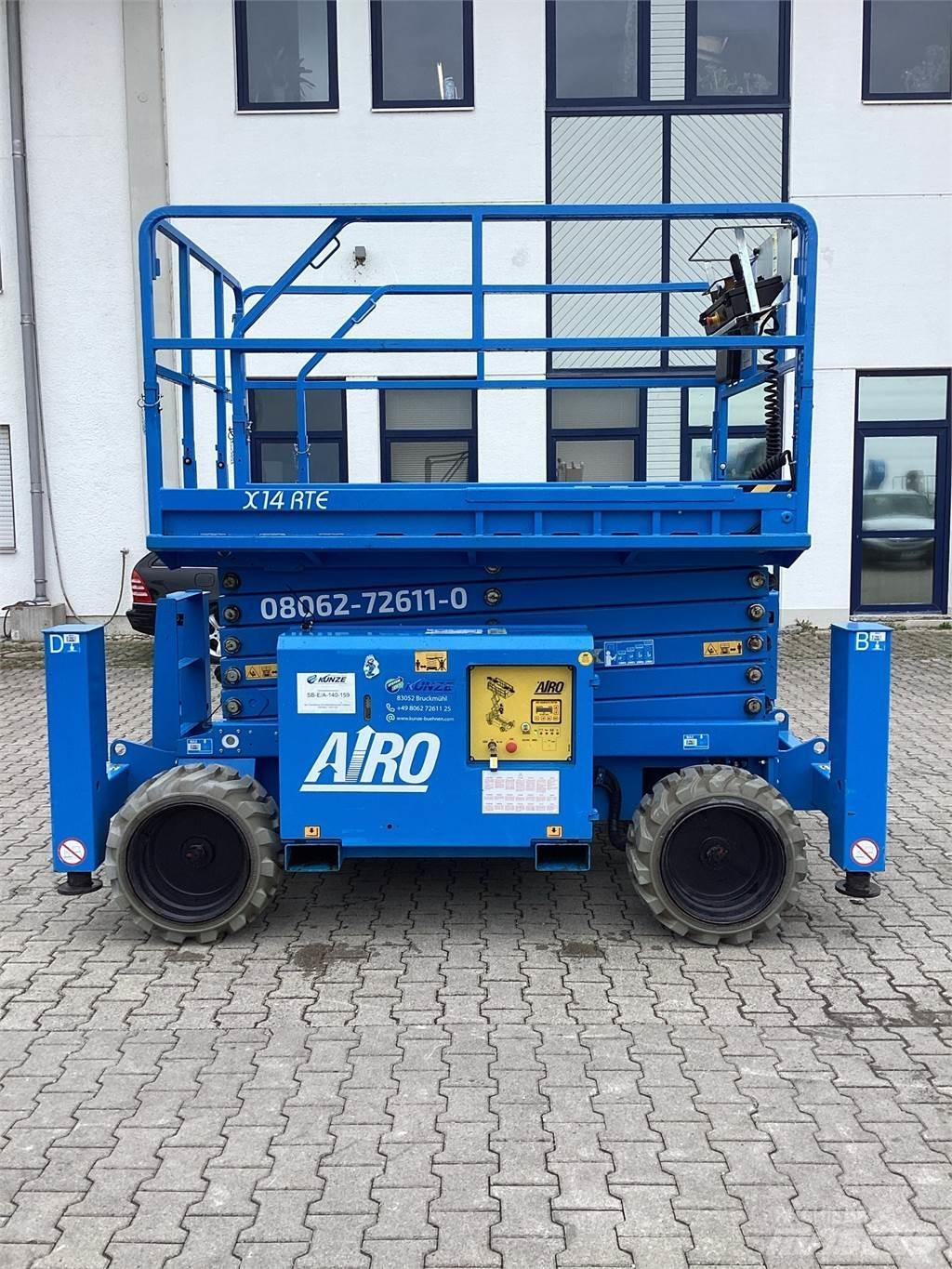 Airo X14-RTE Ανυψωτήρες ψαλιδωτής άρθρωσης