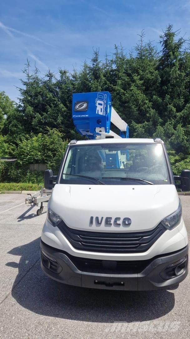Socage 20D-Speed Εναέριες πλατφόρμες τοποθετημένες σε φορτηγό