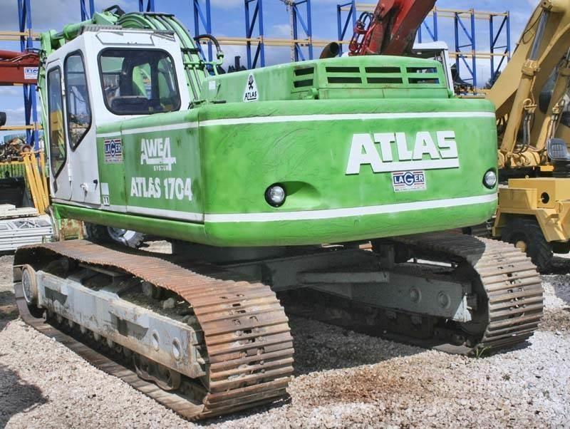 Atlas 1704 Εκσκαφείς με ερπύστριες