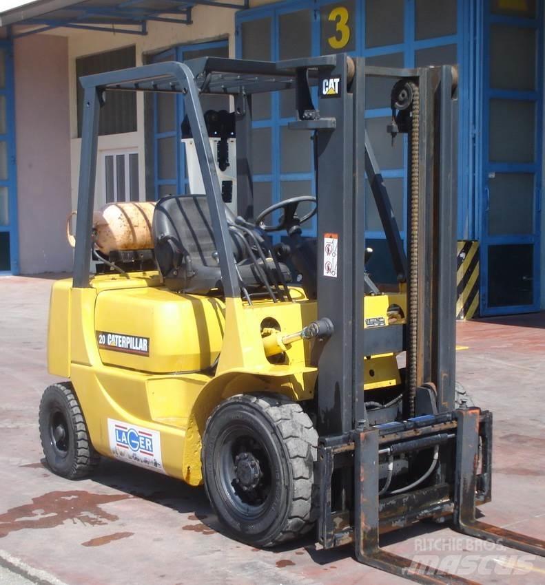 CAT GP20 Περονοφόρα ανυψωτικά κλαρκ με φυσικό αέριο LPG