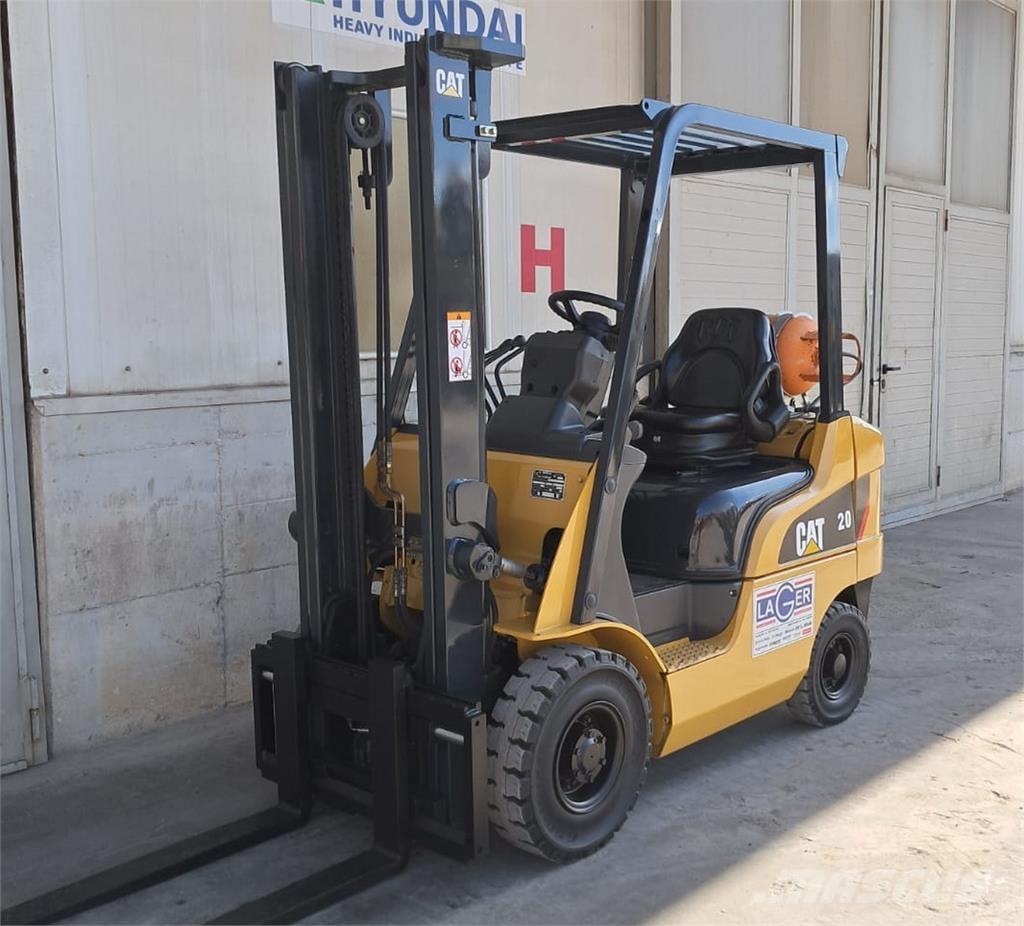 CAT GP20CN Περονοφόρα ανυψωτικά κλαρκ με φυσικό αέριο LPG