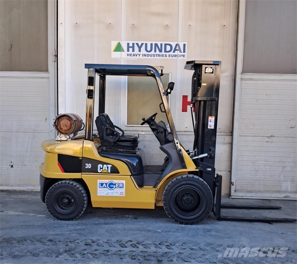 CAT GP30NT Περονοφόρα ανυψωτικά κλαρκ με φυσικό αέριο LPG