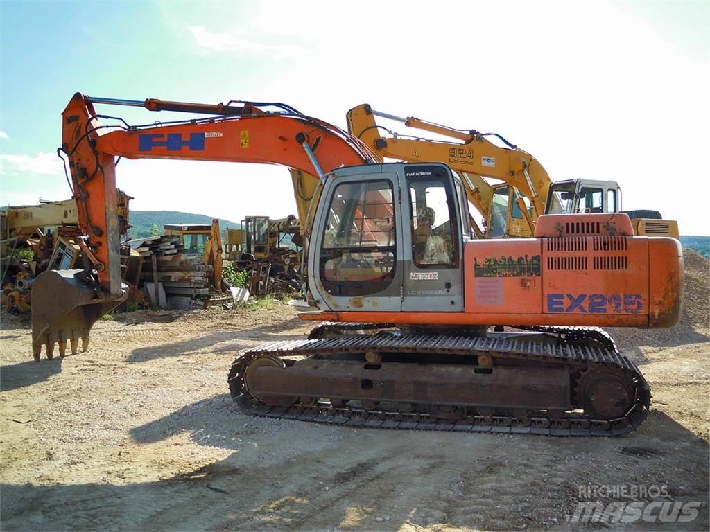 Fiat-Hitachi EX215 Εκσκαφείς με ερπύστριες