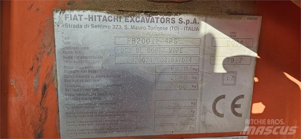 Fiat-Hitachi FB200.2 -4PS Εκσκαφείς Φορτωτές τύπου JCB