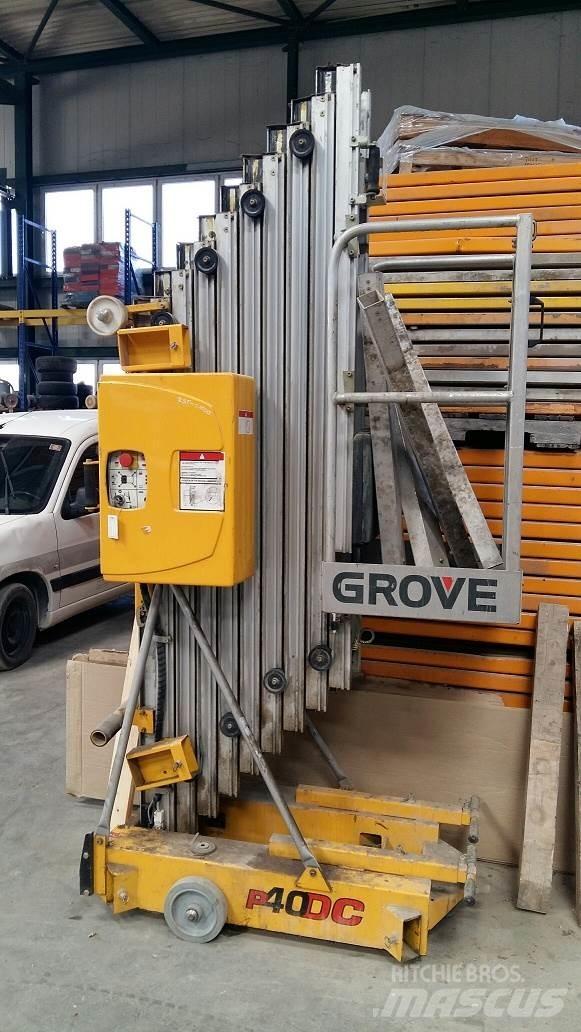 Grove P40DC Ανυψωτήρες με αρθρωτό βραχίονα