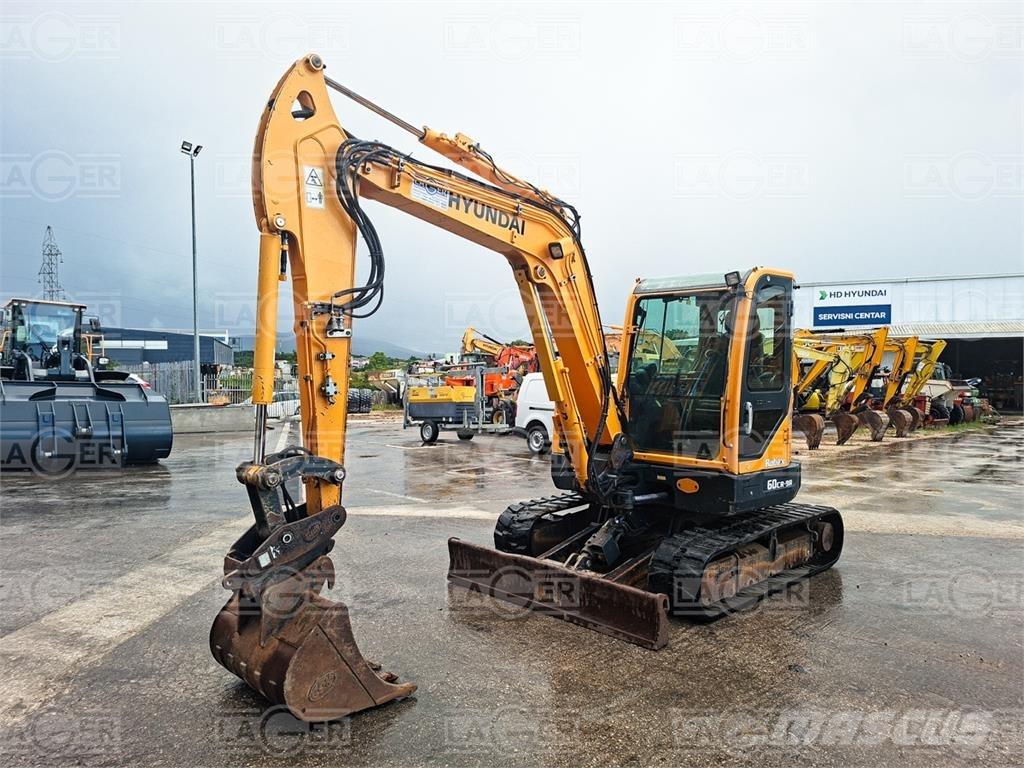 Hyundai 60CR-9A Εκσκαφάκι (διαβολάκι) < 7t