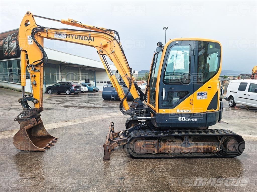 Hyundai 60CR-9A Εκσκαφάκι (διαβολάκι) < 7t