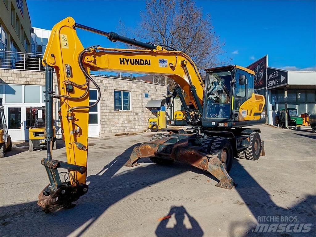 Hyundai HW160 Εκσκαφείς με τροχούς - λάστιχα