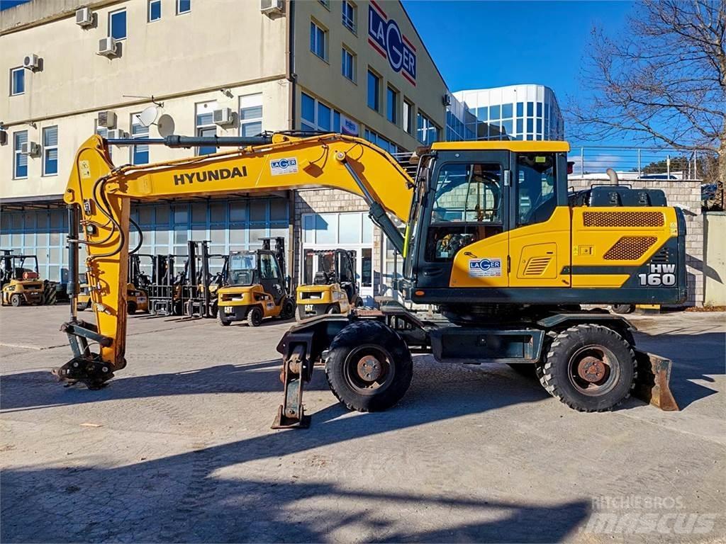 Hyundai HW160 Εκσκαφείς με τροχούς - λάστιχα