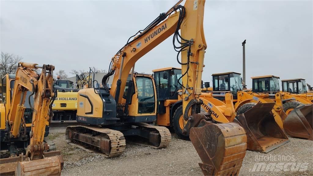 Hyundai HX145LCR Εκσκαφείς με ερπύστριες