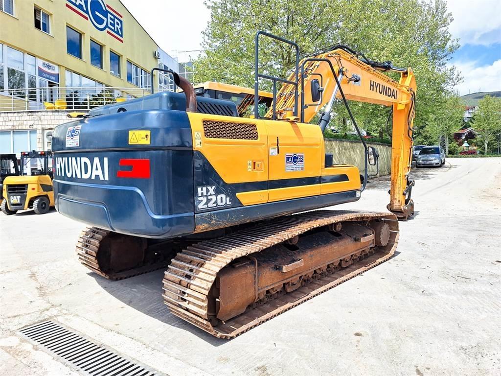Hyundai HX220L Εκσκαφείς με ερπύστριες