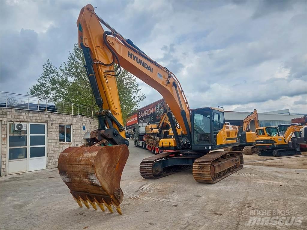 Hyundai HX330L Εκσκαφείς με ερπύστριες