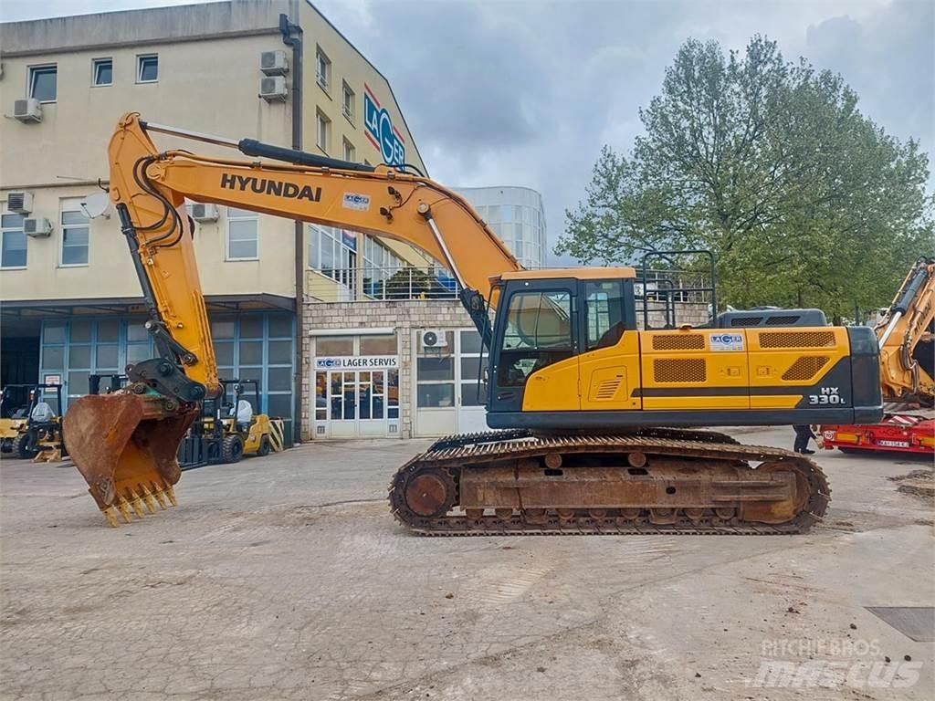 Hyundai HX330L Εκσκαφείς με ερπύστριες