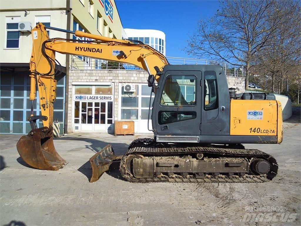 Hyundai R140LCD-7A Εκσκαφείς με ερπύστριες