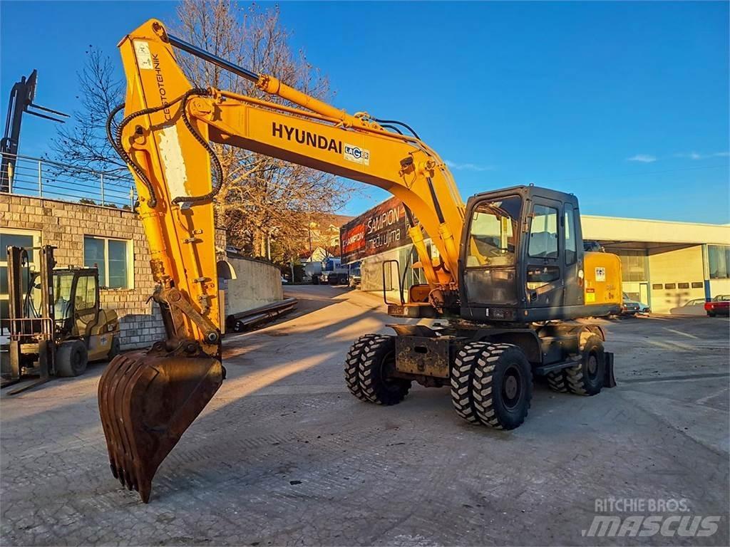 Hyundai R170W-7A Εκσκαφείς με τροχούς - λάστιχα