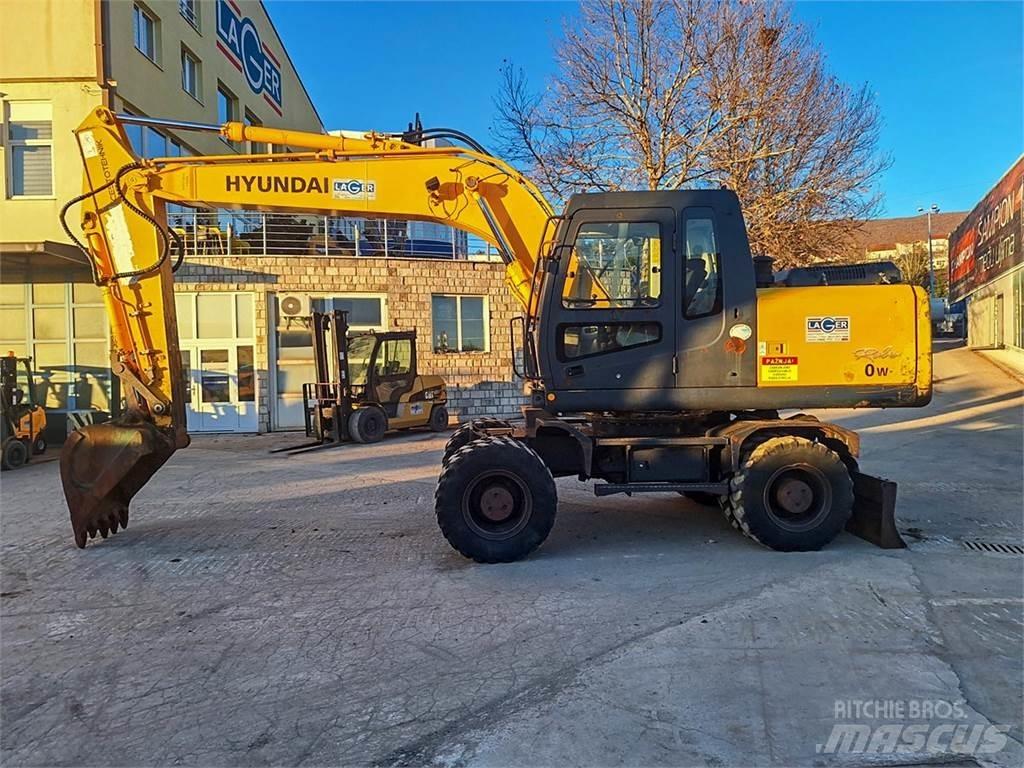 Hyundai R170W-7A Εκσκαφείς με τροχούς - λάστιχα