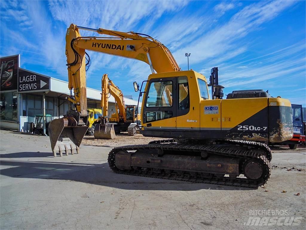 Hyundai R250LC-7 Εκσκαφείς με ερπύστριες