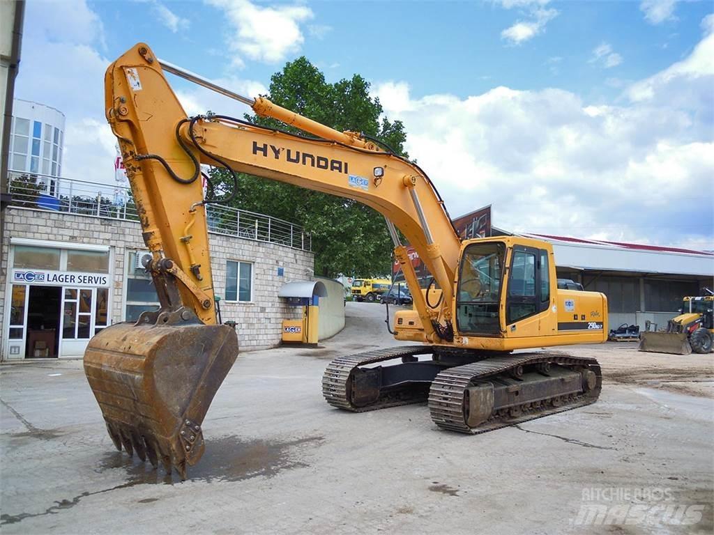 Hyundai R290NLC-7 Εκσκαφείς με ερπύστριες