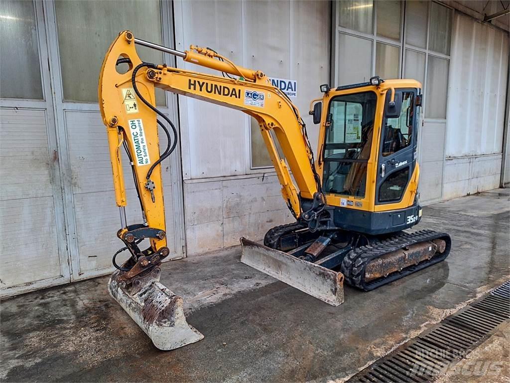 Hyundai R35Z-9 Εκσκαφάκι (διαβολάκι) < 7t