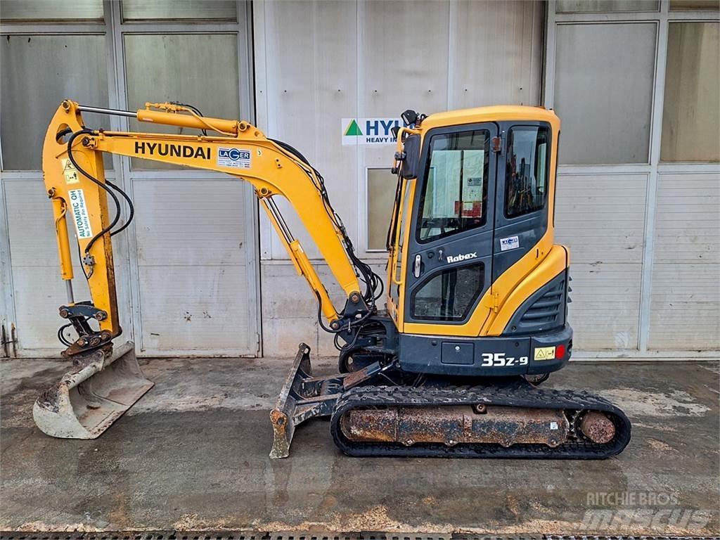 Hyundai R35Z-9 Εκσκαφάκι (διαβολάκι) < 7t