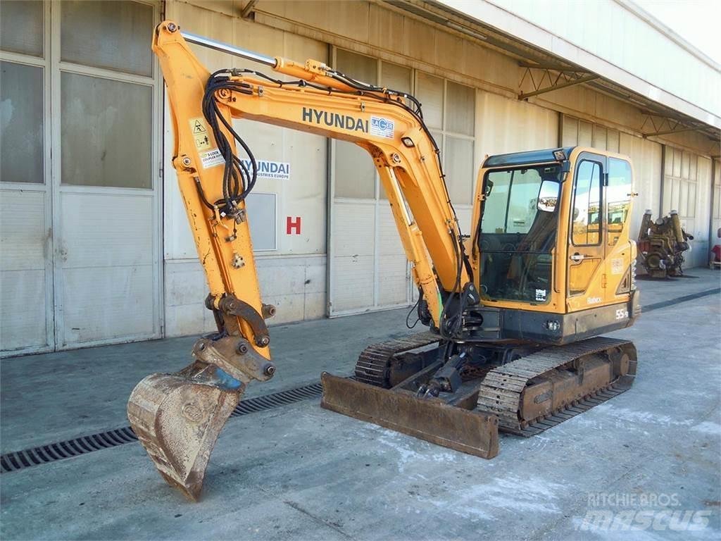 Hyundai R55-9 Εκσκαφάκι (διαβολάκι) < 7t