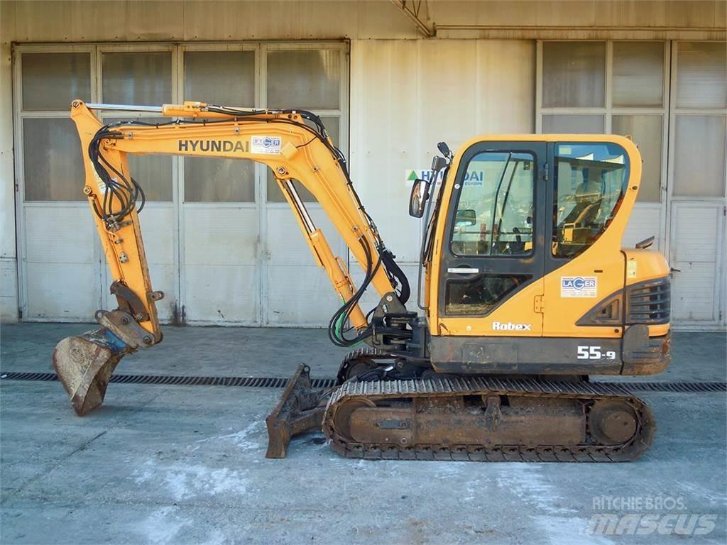 Hyundai R55-9 Εκσκαφάκι (διαβολάκι) < 7t