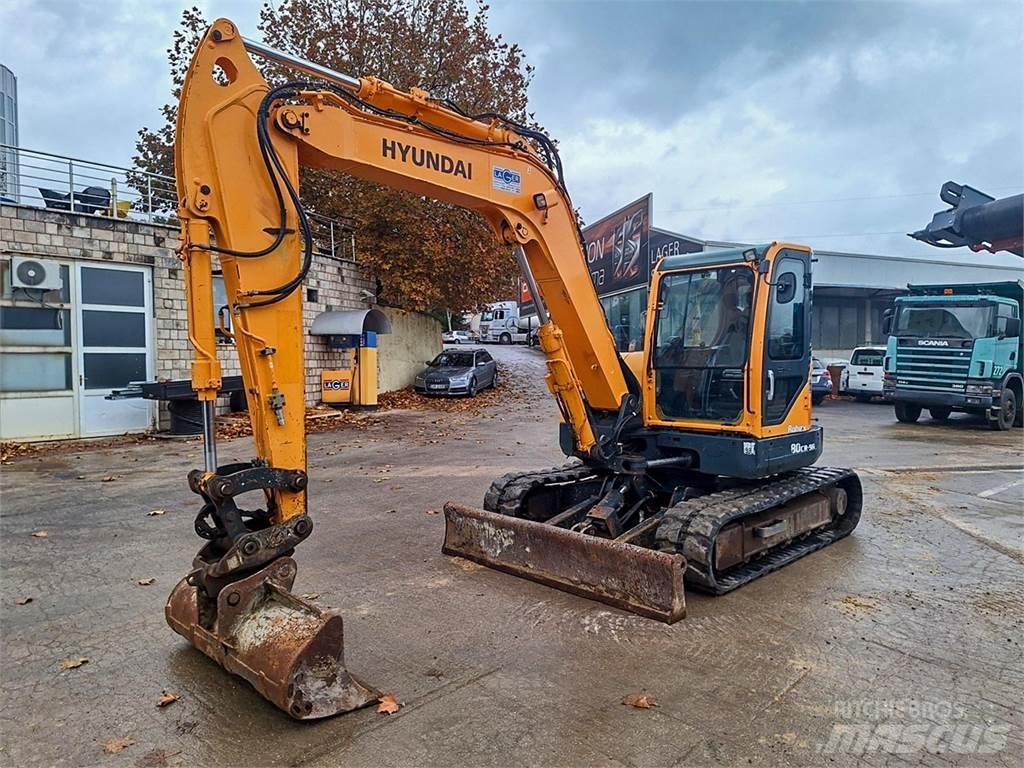 Hyundai R80CR-9A Εκσκαφάκι (διαβολάκι) < 7t