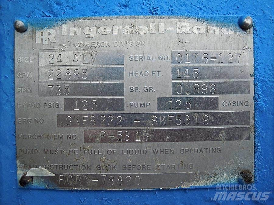 Ingersoll Rand 24 ALV Αντλίες νερού