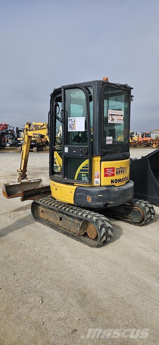 Komatsu PC26MR-3 Εκσκαφάκι (διαβολάκι) < 7t