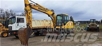Komatsu PW160-7EO Εκσκαφείς με τροχούς - λάστιχα