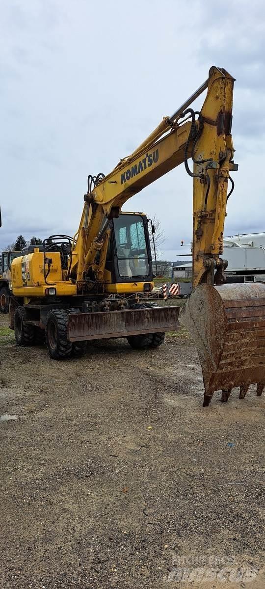 Komatsu PW160-7EO Εκσκαφείς με τροχούς - λάστιχα