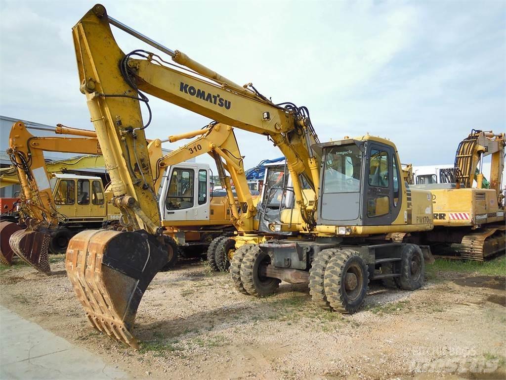 Komatsu PW170ES-6K Εκσκαφείς με τροχούς - λάστιχα