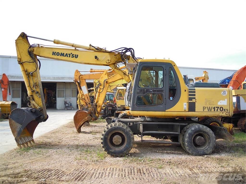 Komatsu PW170ES-6K Εκσκαφείς με τροχούς - λάστιχα