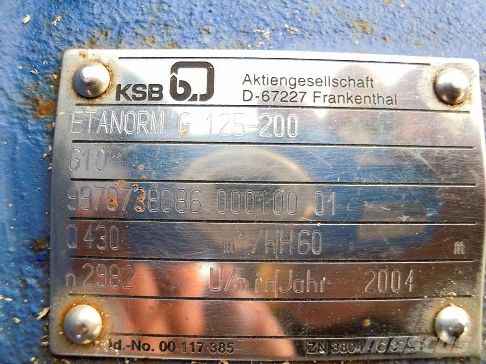 KSB ETANORM G 125-200 Αντλίες νερού