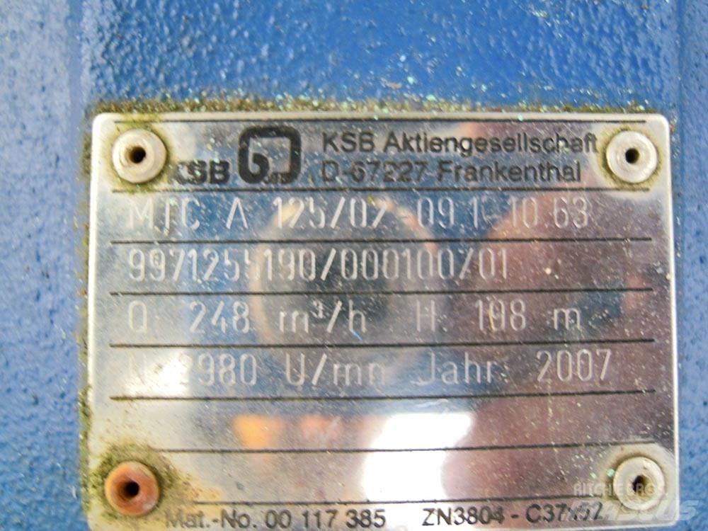 KSB MTC 125/02 Αντλίες νερού