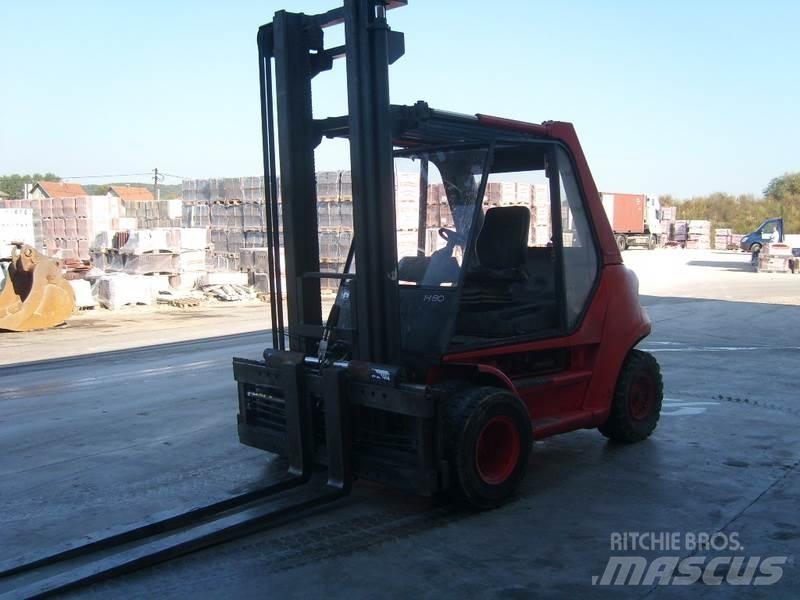 Linde H80D Πετρελαιοκίνητα Κλαρκ