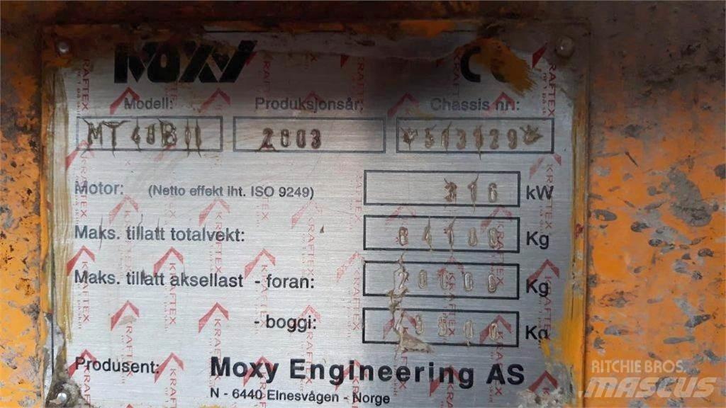 Moxy MT 40B Σπαστό Dump Truck ADT
