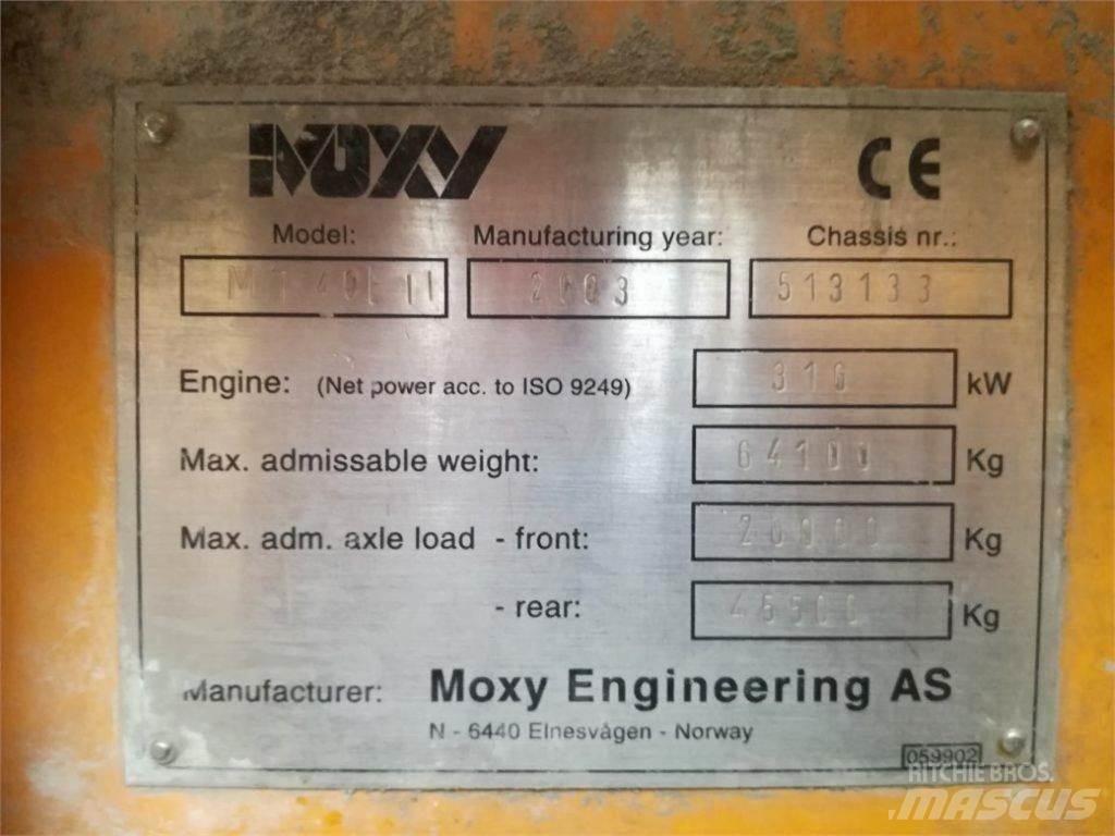 Moxy MT 40B Σπαστό Dump Truck ADT