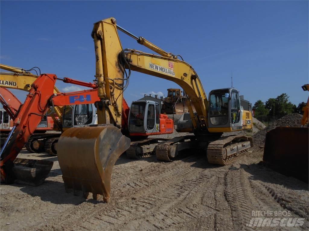 New Holland E 305EL Εκσκαφείς με ερπύστριες